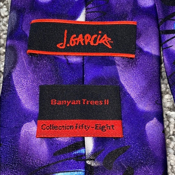 J. Garcia Tie “Banyan Trees II” - Picture 3 of 3